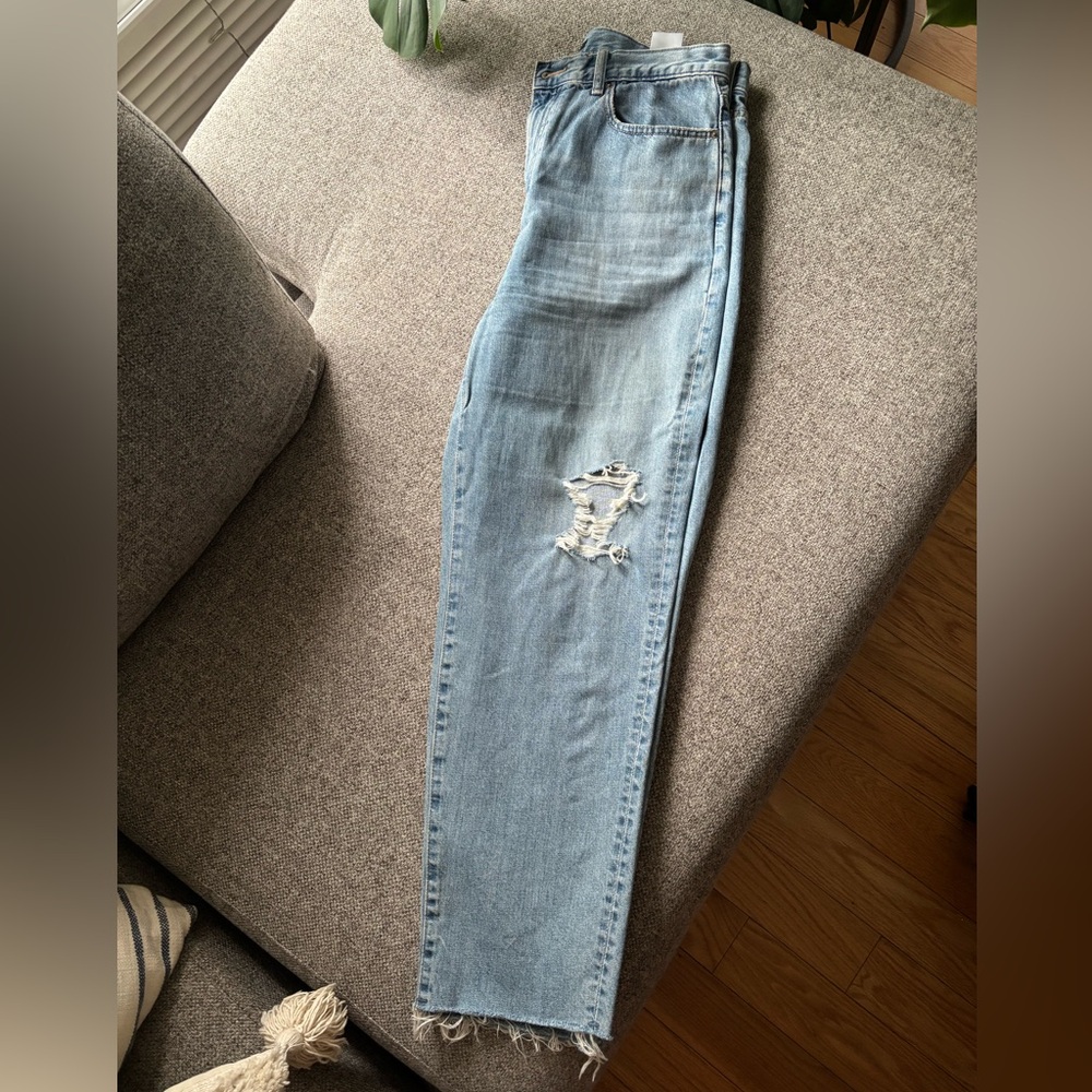 Uniqlo Light Blue Straight leg Jeans